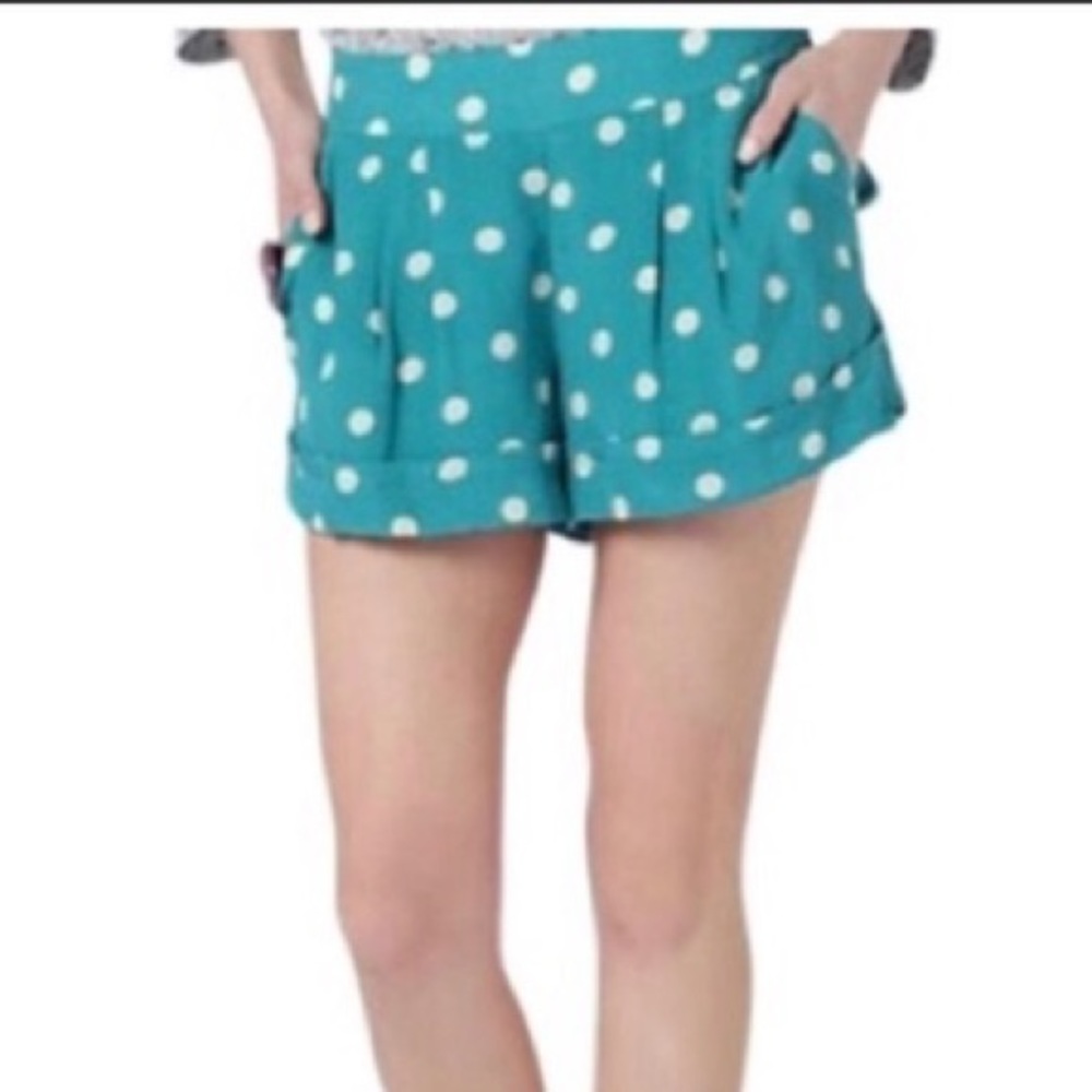 NWT Anthro / Plenty by Tracy Reese Dotty Shorts